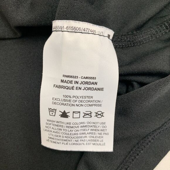 Nike Lady Pride Basketball T Shirt Womens XXL 2XL Black Long Sleeve Crew Dri Fit - Picture 8 of 11